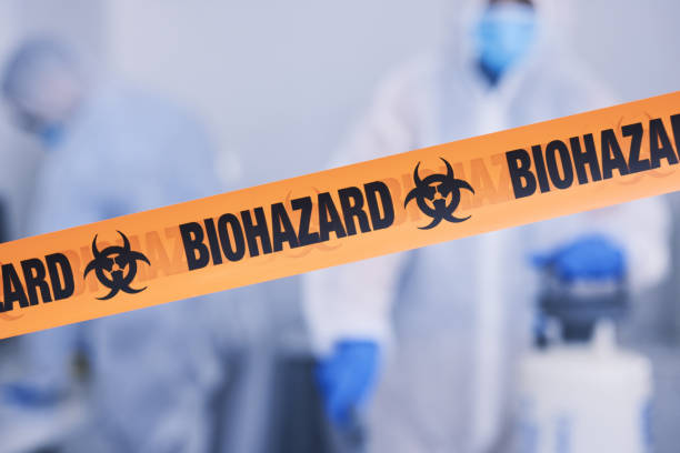 Professional Biohazard technician working in Honeyville, UT